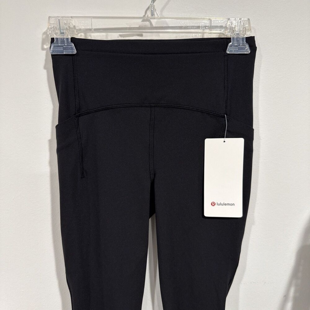 Lululemon Speed High Rise Tight 28 Size 4 Color Black New With Tag